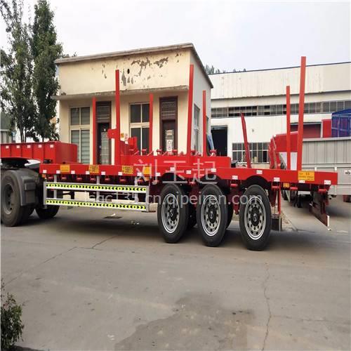 梁運(yùn)牌13.75米高低板半掛車(chē) 高效粉拉物料運(yùn)輸解決方案